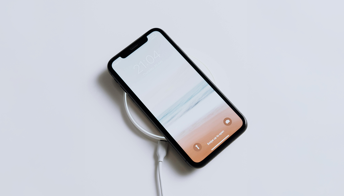 スマホに表示されたWebサイト